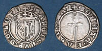 LOTHRINGEN Demi-gros Duché de Lorraine. François I . . Nancy. -