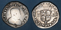 FRANZÖSISCHE KÖNIGLICHE MÜNZEN Charles IX (1560-1574). Monnayage au nom de Henri II. Teston du Dauphiné 1561Z.