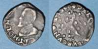 ANDERE FEUDALE MÜNZEN Comté de Bourgogne. Albert et Isabelle (1598-1621). Double denier 1600. Dôle. Au
