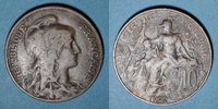 FRANZÖSISCHE MODERNE MÜNZEN 10 centimes 3e république (1870-1940). Dupuis, -