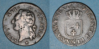 FRANZÖSISCHE KÖNIGLICHE MÜNZEN 1/2 sol Louis XVI (1774-1793). Marseille -