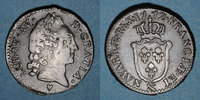 FRANZÖSISCHE KÖNIGLICHE MÜNZEN Louis XV (1715-1774). Sol d'Aix 1772&. Aix
