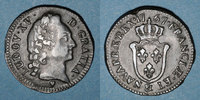 FRANZÖSISCHE KÖNIGLICHE MÜNZEN Sol Louis XV (1715-1774). Sol d'Aix & Aix -