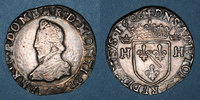 ANDERE FEUDALE MÜNZEN Principauté de Dombes. Henri II de Montpensier (1592-1608). Teston 1606