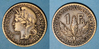 ALTE FRANZÖSISCHE KOLONIEN Cameroun, Territoires sous mandat français (1919-45), 1 franc 1926