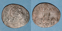 LOTHRINGEN Liard Duché de Lorraine. Léopold I (1697-1729). Nancy -