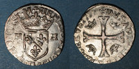 ANDERE FEUDALE MÜNZEN Principauté de Dombes. Henri II de Montpensier (1592-1608). Douzain 1597
