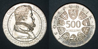 EUROPA Autriche. 500 schilling 1985. 400e anniversaire de l'Université de Groz - Archi