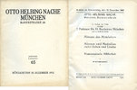 NUMISMATIKBÜCHER Helbing O., Munich. Auktions Katalog n° 65 du -
