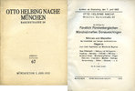 NUMISMATIKBÜCHER Helbing O., Munich. Auktions Katalog n° 67 du -