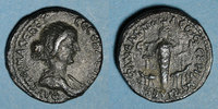 RÖMISCHE PROVINZIALPRÄGUNGEN Faustine jeune, épouse de Marc Aurèle. Bronze. Neapolis (Naplouse, Samarie), an