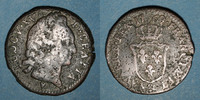 FRANZÖSISCHE KÖNIGLICHE MÜNZEN Sol Louis XV (1715-1774). Sol d'Aix & Aix -