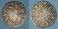 ALTDEUTSCHLAND MÜNZEN Brunswick. Ville. 1/96 taler (3 pfennig) 1676B