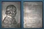 MEDAILLEN Médecine. Claude Bernard . Plaquette aluminium. 1913 -