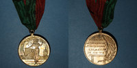 ELSAß Colmar. 6e tournoi de gymnastique d'Alsace-Lorraine. 1903. Médaille bronze doré