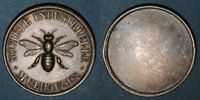 ELSAß Alsace. Mulhouse. Société Industrielle. Jeton de présence. Argent. Poinçon : cor