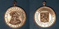 ELSAß Alsace. Sélestat. Cavalcade. 1891. Médaille bronze. 26 mm, avec son oeillet