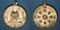 ELSAß bronze Tournoi de gymnastique dAlsace-Lorraine Souvenir. Médaille . 36,36 mm -