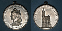 ELSAß Strasbourg. Exposition agricole. Etain. 33,20 mm, avec son oeillet -