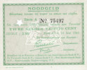 ANDERE AUSLÄNDISCHE SCHEINE 2 1/2 gulden Pays Bas. Gemeente Enschede. -