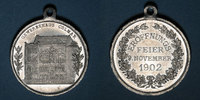 ELSAß Colmar. Inauguration de la Maison du Commerce. 1902. Médaille aluminium. 29,26 m