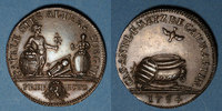 LOTHRINGEN Jeton Lorraine. Casimir Antoine Metz de Caumartin, intendant. cuivre -