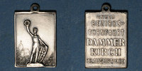 ELSAß Alsace. Dannemarie. Tournoi régional de gymnastique. 1909. Médaille bronze argen
