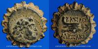 GRIECHISCHE MÜNZEN Royaume de Syrie. Alexandre I Balas (152-145 av. J-C). Bronze dentelé . Atelier