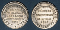 ELSAß 2e centenaire de la Réunion de l'Alsace à la France (traité de Westphalie). Médaille en étain -