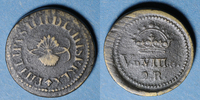 GEWICHTE Espagne. Poids monétaire du double réal de Philippe IV -