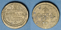 GEWICHTE Italie. Poids monétaire de la double pistole d'Italie -