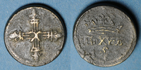 GEWICHTE huitième d'écu Henri III à Louis XIV (1643-1715). Poids monétaire du -