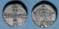 GEWICHTE huitième d'écu Henri III à Louis XIV (1643-1715). Poids monétaire du -