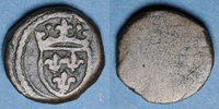 GEWICHTE Charles VII et Louis XI (1461-1483). Poids monétaire de l'écu à la couronne neuf -