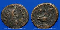 GRIECHISCHE MÜNZEN Phénicie. Arados. Petit bronze, an 113 =147-146 av. J-C