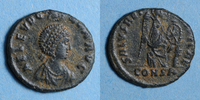 RÖMISCHE KAISERZEIT Eudoxia, épouse d'Arcadius. Centenionalis. Constantinople, 1ère officine, 402-40
