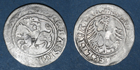 EUROPA gros Lituanie. Grand Duché. Sigismond II le Vieux (1506-1544). 1/2 -