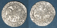 EUROPA gros Lituanie. Grand Duché. Sigismond III Auguste (1544-1572). 1/2 -