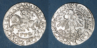 EUROPA gros Lituanie. Grand Duché. Sigismond III Auguste (1544-1572). 1/2 -