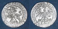 EUROPA gros Lituanie. Grand Duché. Sigismond III Auguste (1544-1572). 1/2 Différent : hache. R! R! R! -
