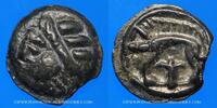KELTISCHE MÜNZEN Potin Leuques. Région de Toul. classe Ig, 1er siècle AC -