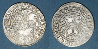 EUROPA gros Lituanie. Grand Duché. Sigismond II le Vieux (1506-1544). 1/2 -