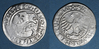 EUROPA gros Lituanie. Grand Duché. Sigismond II le Vieux (1506-1544). 1/2 -