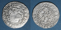 EUROPA gros Lituanie. Grand Duché. Sigismond II le Vieux (1506-1544). 1/2 -