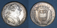 MARKEN - JETONS (RECHENPFENNIGE) Jeton Paris. Collège Royal de France. Louis XVI. argent -