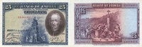 ANDERE AUSLÄNDISCHE SCHEINE 25 pesetas Espagne. Banque d'Espagne. -
