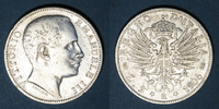 EUROPA Italie. Victor Emmanuel III (1900-1946). 2 lires Rome -