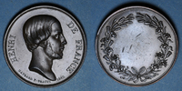 MEDAILLEN bronze Henri d'Artois, comte de Chambord, dit Henri V. Médaille . -