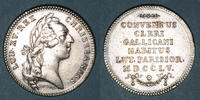 MARKEN - JETONS (RECHENPFENNIGE) Jeton Paris. Assemblée du Clergé de France. Louis XV. argent -