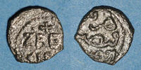 EUROPA Italie. Sicile. Les Suèves. Henri VI (1194-97). 1/4 de tercenario ou kharruba. Palerme -